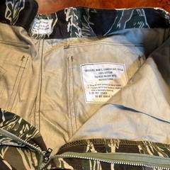 The Real McCoy’s US Army Vietnam Tiger Camo Cargo Pants L-R Made in Japan