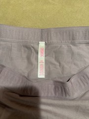 PINK Boyshort Panties Women’s Size L Purple Cotton Logo Dog Theme 1 Pack