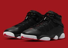 Jordan 6 Rings Playoffs 322992-063 Black/Red-Yellow-White Size 12 US