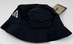 Nike ACG Apex Black Bucket Hat w/ Removable Shade + Side Pocket Hiking