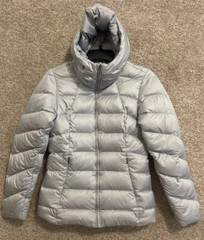 Patagonia Womens Size XS Silver Downtown Down Puffer Jacket 600 Fill Warm 28602