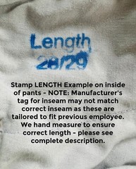 Used Uniform Work Pants Cargo Cintas Redkap Unifirst G&K Dickies etc