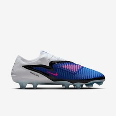 Nike Phantom 6 Low Elite Firm-Ground Soccer Cleats (Racer Blue/White/Pink Blast)