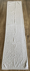NWOT NORDSTROM Thicker 70% Wool 30% Cashmere Knit Scarf 15″x74″ Gray