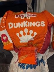 dunkin donuts track suit