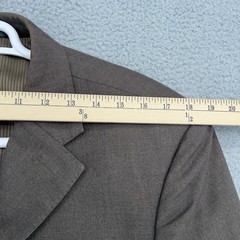 Hugo Boss Loro Piana Super 100’s Blazer 42R Jacket Brown Made Italy Wool