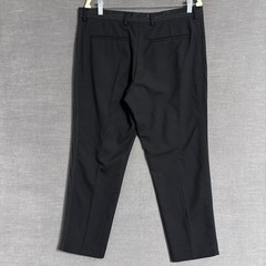 The Kooples Pants 52 Black Slim Tuxedo Dress Trousers Formal Wedding Luxe 34/36