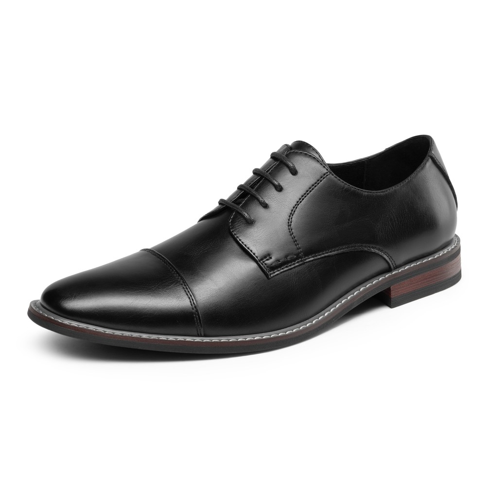 Bruno Marc Men’s Prince Classic Modern Formal Oxford Lace Up Dress Shoes Elegant