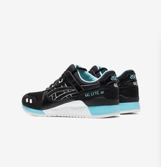 Asics Gel Lyte III Sz 12 Black White Blue 1191A223-001