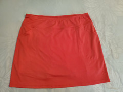 Jofit Skort size Large Pickleball Golf Tennis Red EUC