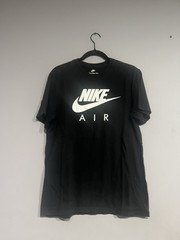 Nike Men’s T-Shirt Athletic Logo Swoosh Printed Active Size M