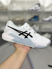 Asics Gel Resolution 9 White Black Men’s Comfort Shoes
