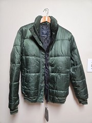 Urban Buck Women’s Down Puffer Jacket Coat XL Green NWT