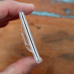 Heavy Duty Dual Card Holder Rigid Polycarbonate Vertical Clear Hard Plastic 2 Pa