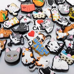 You Pick Cats Crocs Shoe Charms Bogg Bag Pencil Case Charm Cat Kitten