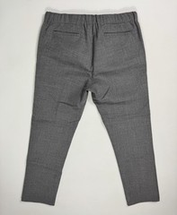 Assembly Label Ankle Pants Womens 36×30 Grey Wool Drawstring Tapered Modern