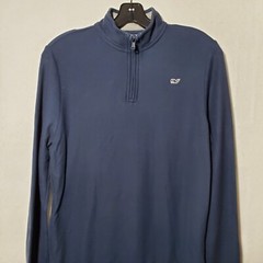 Vineyard Vines 1/4 Zip Shirt Youth’s XL Long Sleeve Pullover Sweater Blue