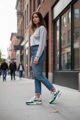 Nike Air Max 1 Grey Malachite Green White DZ2628-003 Women’s Shoes Size 7.5
