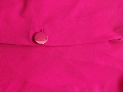 Armani Collezioni Hot Pink Ribbed Blazer Jacket Made in Italy Size IT 46 UK 14