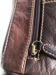 C&A ladies bag shoulder bag crossbody brown leather