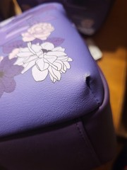 Pokemon Loungefly Gengar Purple Floral Mini Backpack