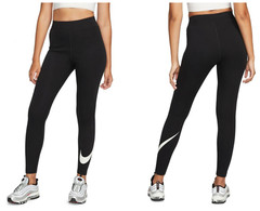 Nike Women’s Tight Fit High Rise Full Length Leggings Classic Black NEW NWT