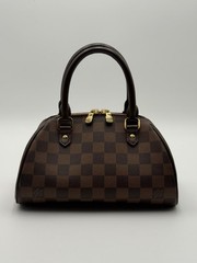 Louis Vuitton Ribera Mini Canvas Bag Damier Ebène Brown