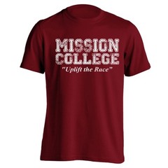 Mission College School Daze Retro 80S Movie Maroon Men’s T-Shirt