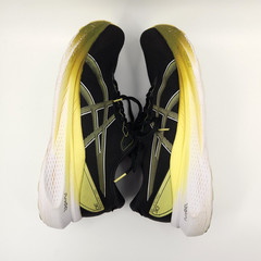 Asics Gel-Kayano 30 Shoes Mens Size 11.5 Wide Black Running Athletic Glow Yellow