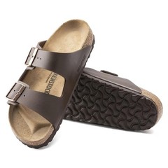 Birkenstock Arizona Birko-Flor Soft Footbed Unisex Sandals Select Size-Mocha