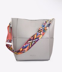 MERSI Demi Bucket Purse (Grey)