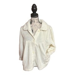 Collections Etc. Large Ladies Jacket Women’s Shirt Cardigan