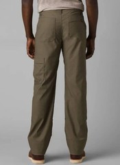 PrANa Men’s Stretch Zion Pants II 32×30 Slate Green Straight Leg $95