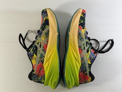 Asics Novablast 3 Lite-Show Women’s 7.5 Lime Zest Multicolor Geometric Lace Up