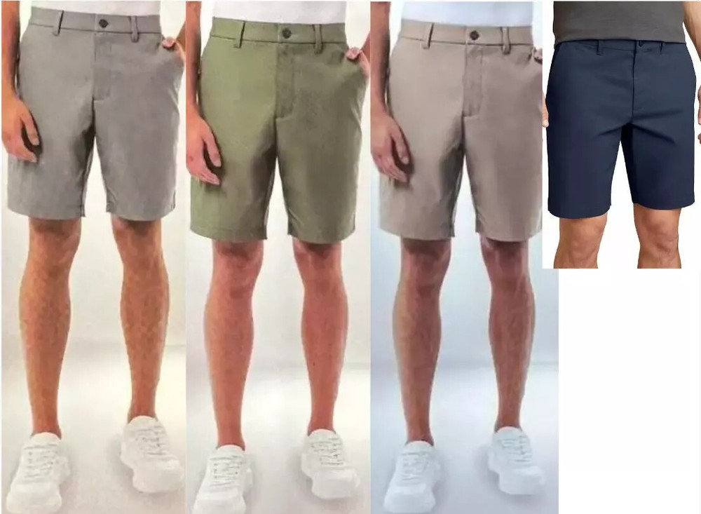 32 Degrees Men’s Twill Tech Performance Stretch Soft Touch Short
