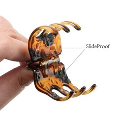 Medium Claw Clips for Women – 4 Pack Hair Jaw Clips, 1.37 Inch Nonslip Hair A…