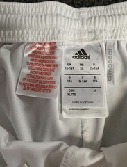 Original Adidas Germany National Team Soccer Shorts White ClimaCool