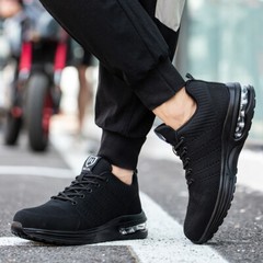 Indestructible Safety Work Shoes Steel Toe Breathable Work Boots Mens’ Sneakers