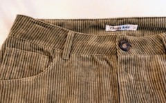 NEW Olive Green Corduroy Style Mini Skirt Size Small 6 8 Great For All Seasons