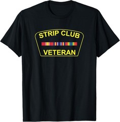 NEW LIMITED Military Strip Club Veteran 20509 T-Shirt