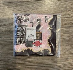 New Anna Sui Cotton Scarf Handkerchief Bandana Pink Room Boutique