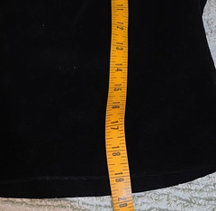 NWT Vintage Ann Taylor Loft Black Velvet Sleeveless Top Size 6P