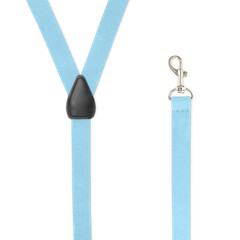 Men’s Suspenders, Metal Snap-Ons, Belt Loops, Y Style, Many Colors, USA-made