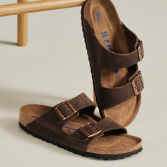 Birkenstock Arizona Oiled Leather Habana Sandals Soft Footbed Shoes New w/ Box