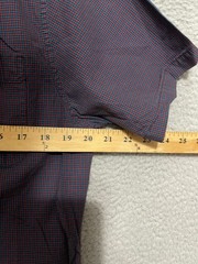 RVCA Men’s Shirt Size Medium Slim Fit Button up Short Sleeve Adult Cotton
