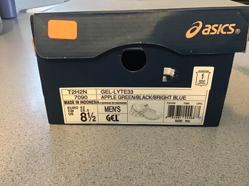 Asics GEL-LYTE33 Mens Running Shoe Size 8 1/2 T2H2N