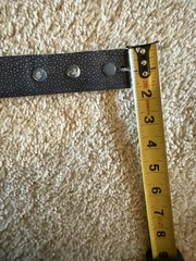 Stingray Leather Belt 38”