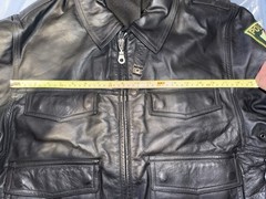 German NRW Polizei Leather Jacket 2007 – Size 24