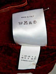 Burberry Prorsum Runway Vintage Shearling Babbage Vest Italy Size 6 EUC