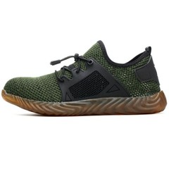 Mens Mesh Safety Shoes Work Steel Toe Boots Indestructible Lightweight Sneakers